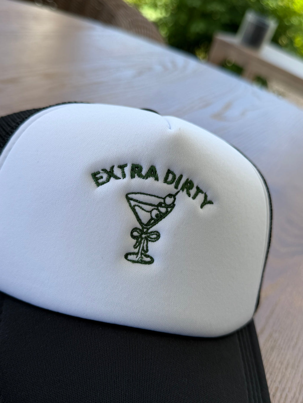 “Extra Dirty” Dry Humor Embroidered Hat | Adjustable Snapback Hat | Trendy Graphic Hat
