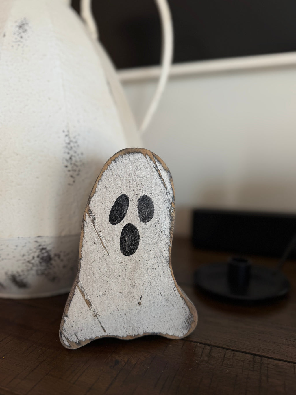 Primitive Ghost Shelf Sitter Handmade