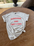Sunshine and Diet Coke Graphic Tee