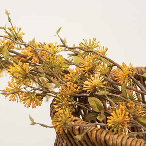 Golden Thistle Spray - 38"
