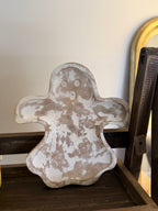 Whitewashed Ghost Tray 13.8x12.6in