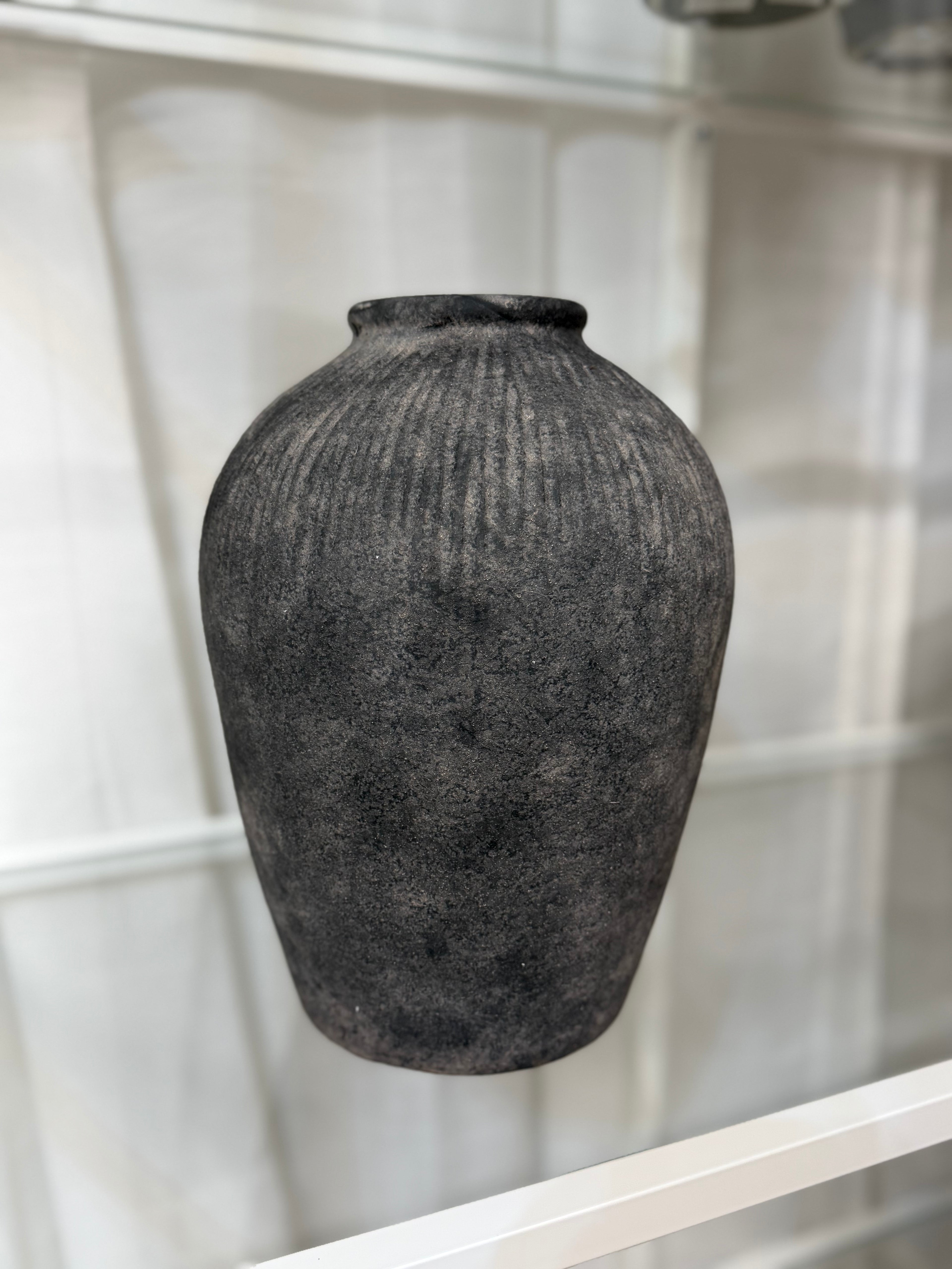 Marlo Distressed Vase 10.75” H
