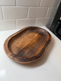 Medium Stain Wooden Tray