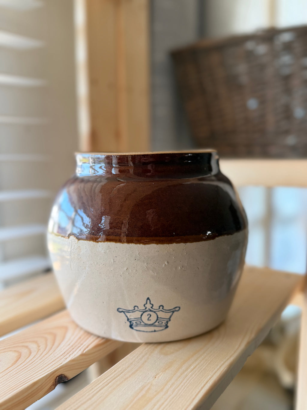 Found Bean Pot