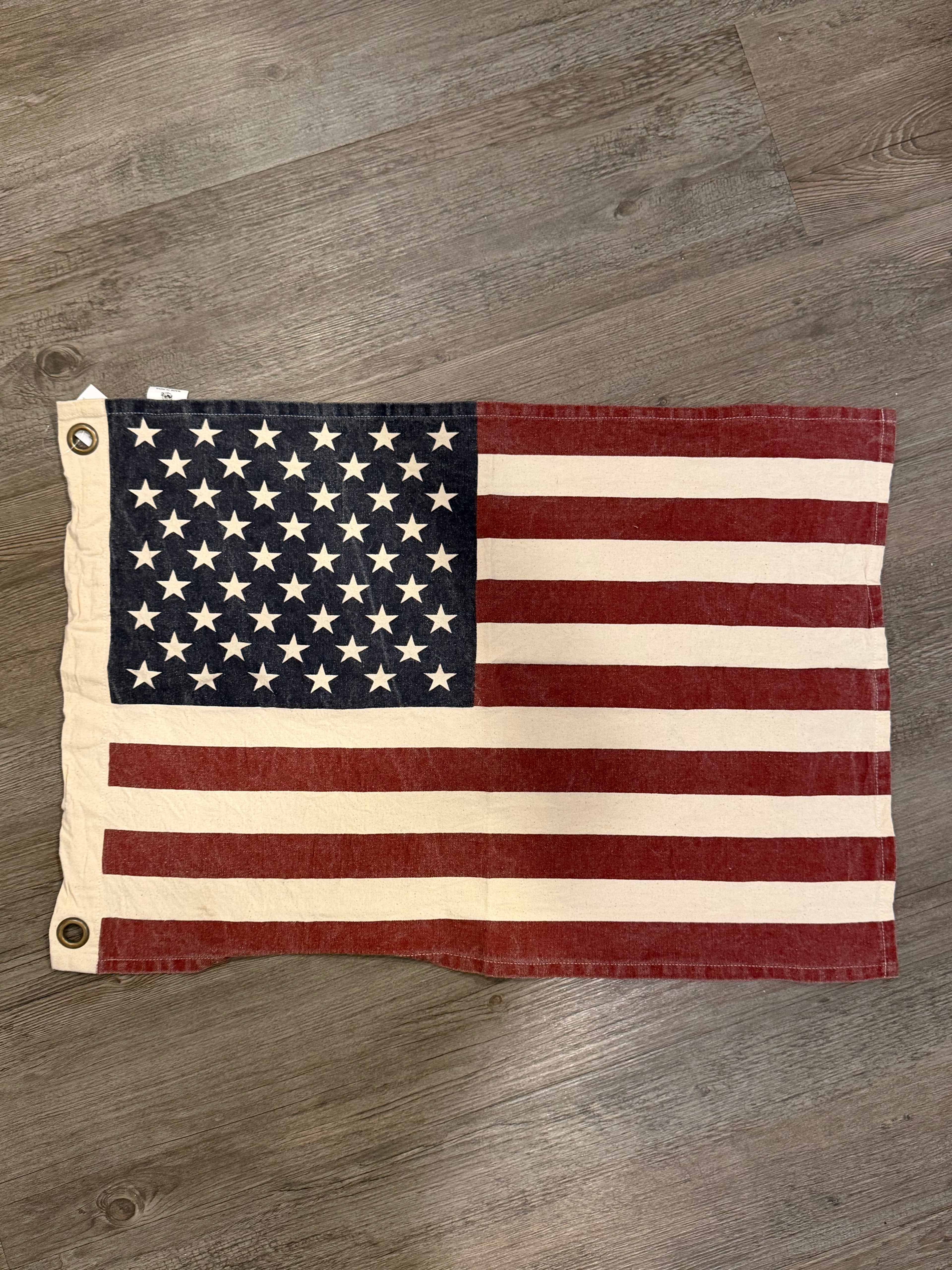 Stonewashed American Flag 17” x 28”