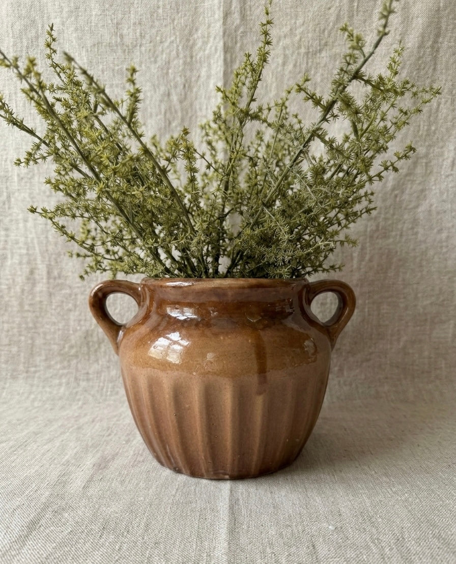 Found Handled Bean Pot