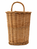 Natural Woven Door Basket | 19.5” Hanging Basket