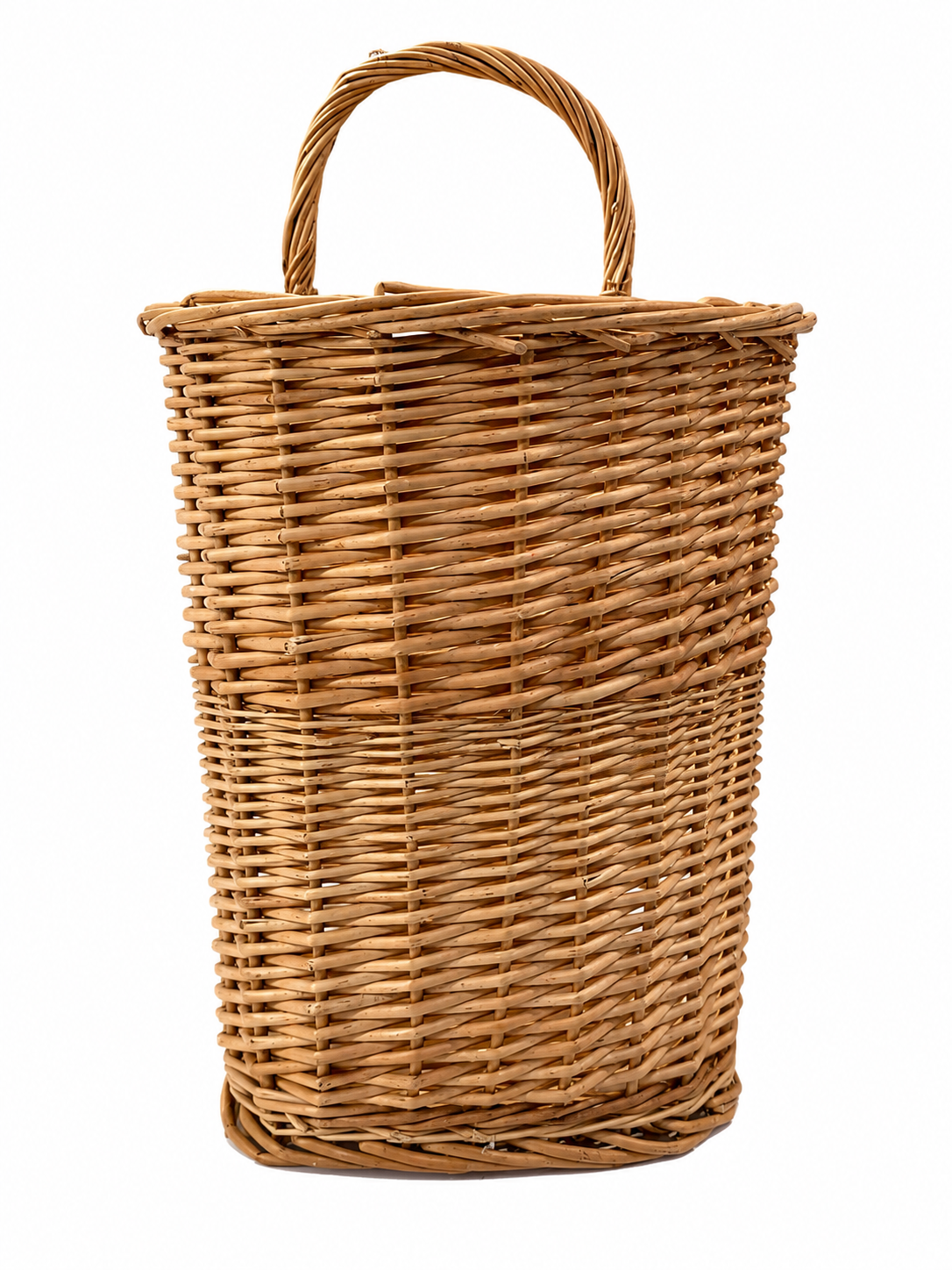 Natural Woven Door Basket | 19.5” Hanging Basket