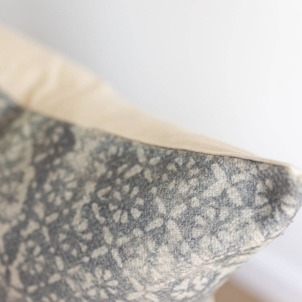 Harbor Block Print Pillow Cover 22”