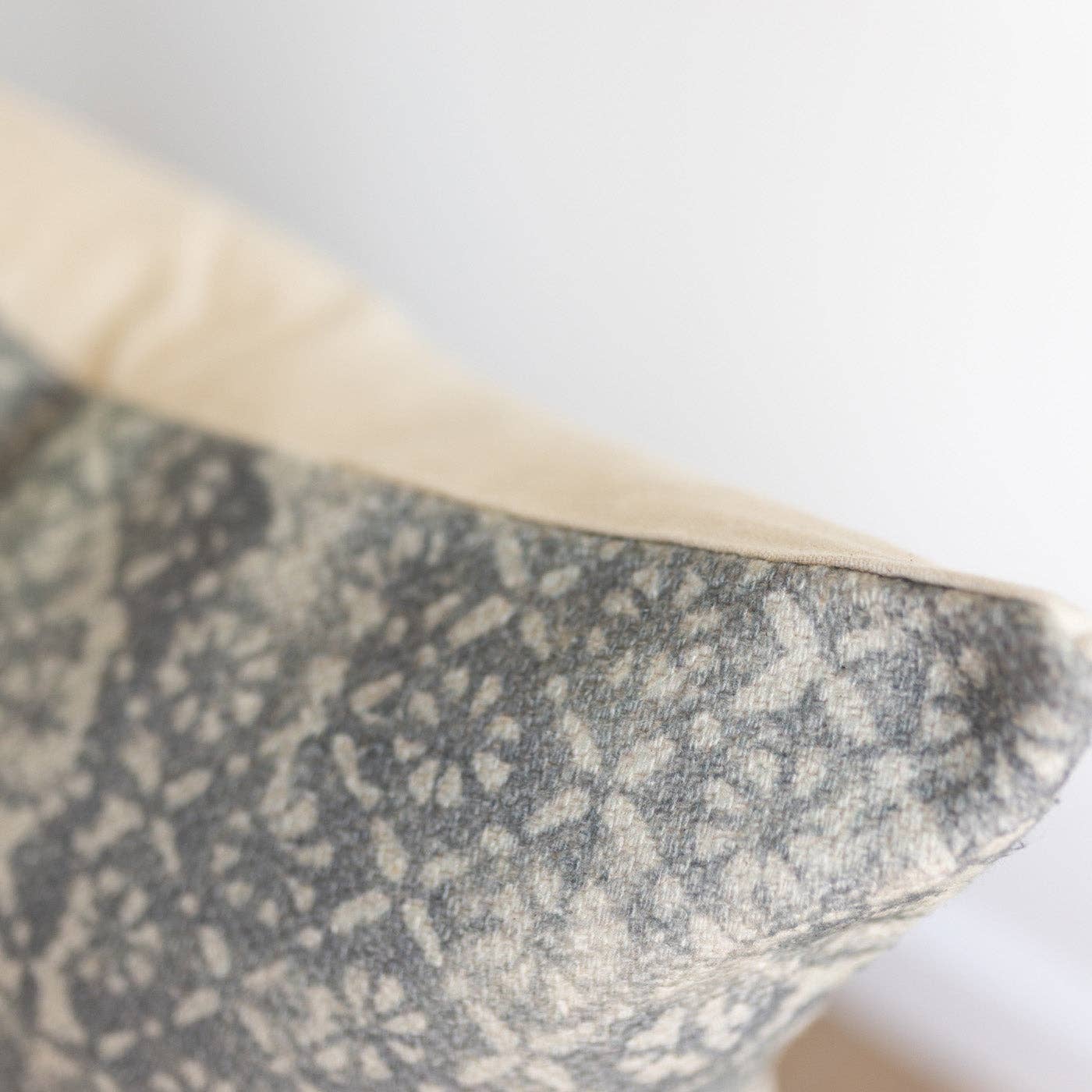 Harbor Block Print Pillow Cover 22”