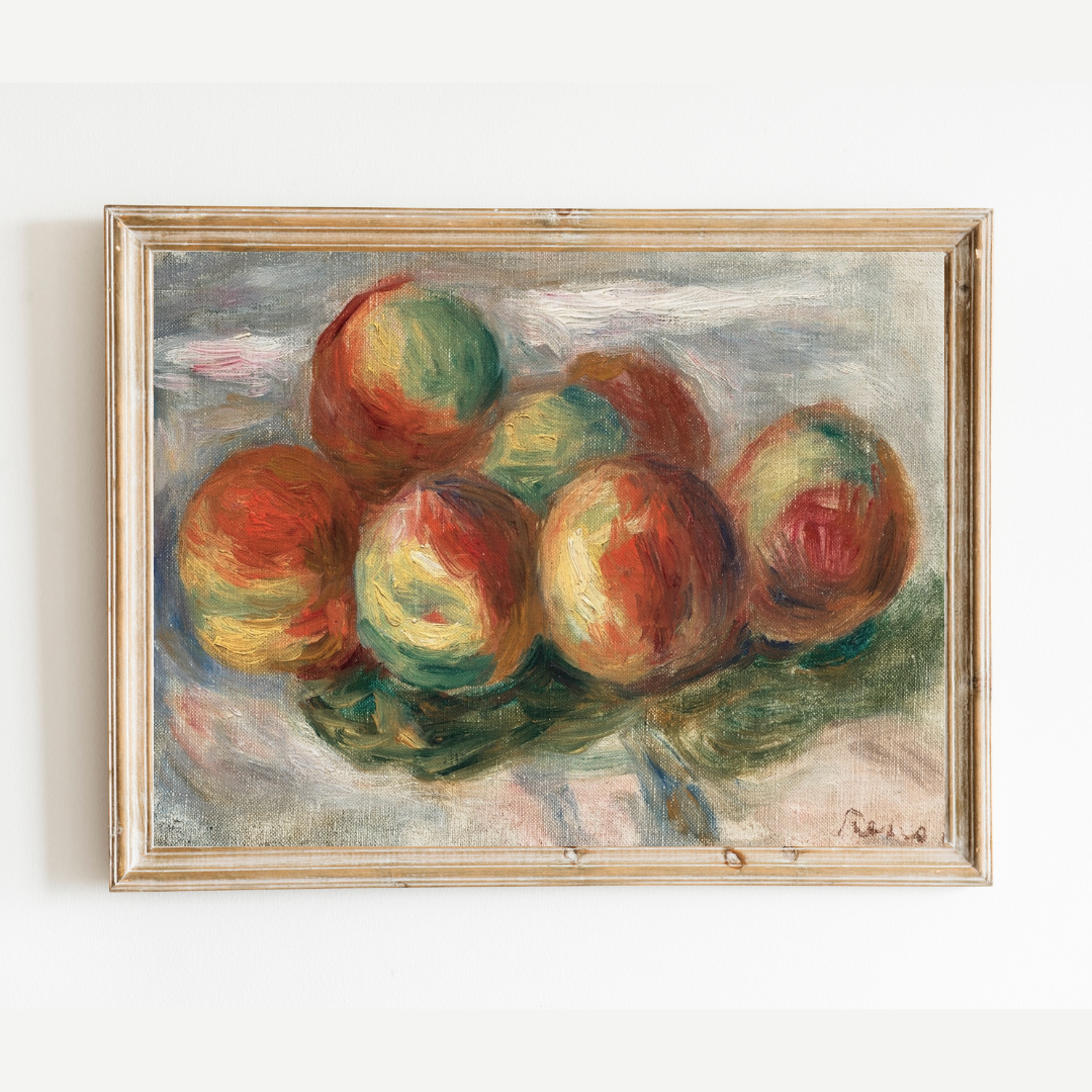 Heirloom Harvest Peaches Antique Art Print