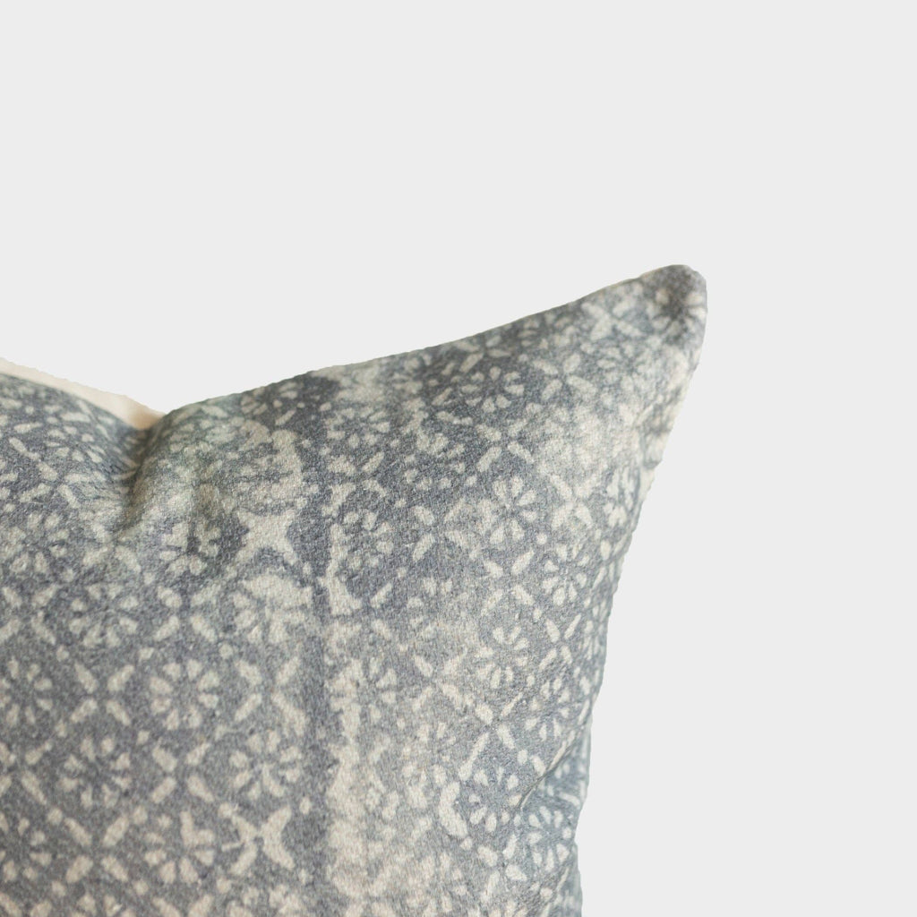 Harbor Block Print Pillow Cover 22”