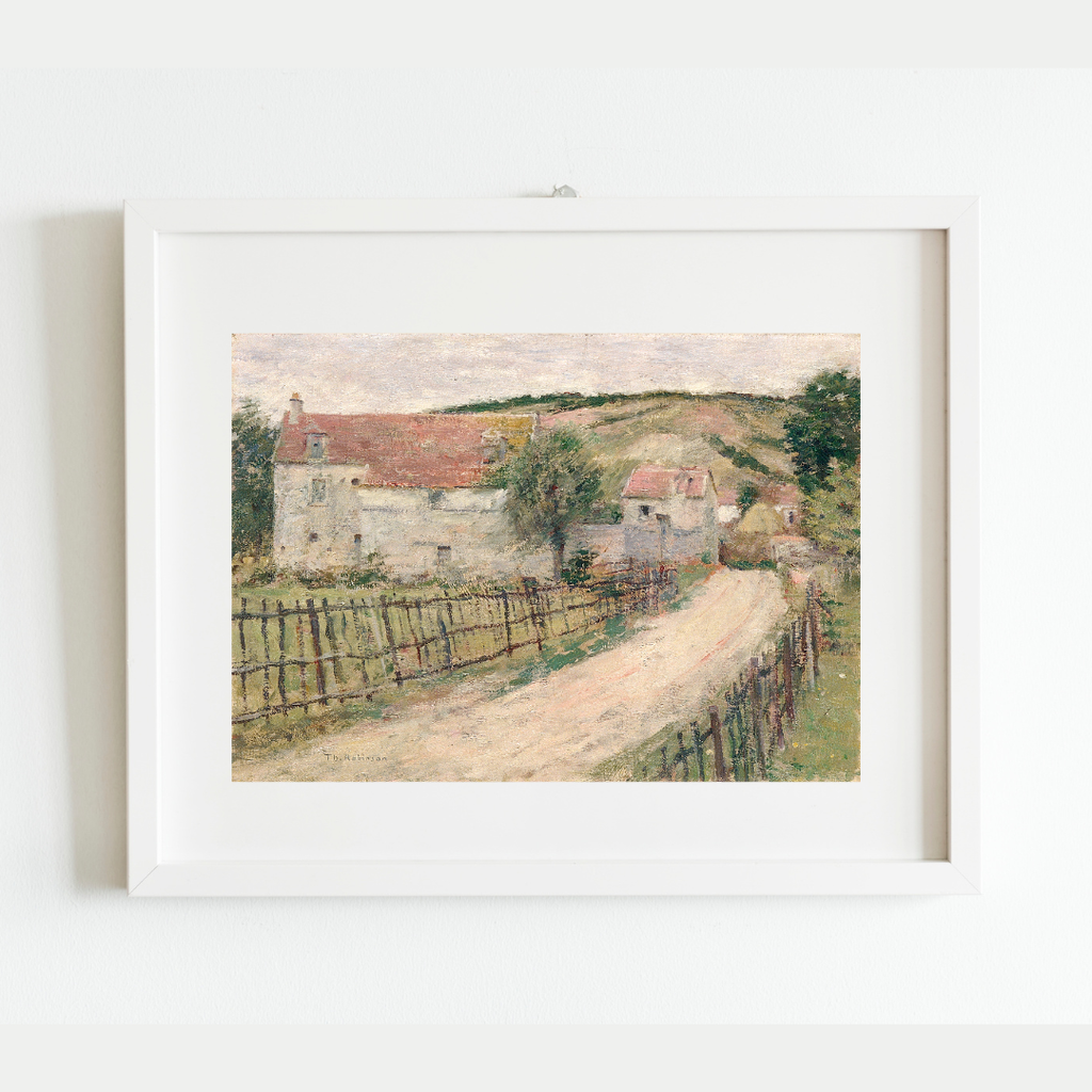 The Old Mill Antique Art Print