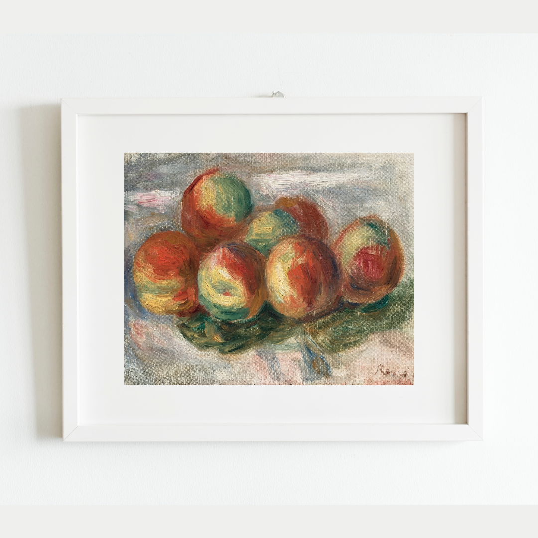 Heirloom Harvest Peaches Antique Art Print